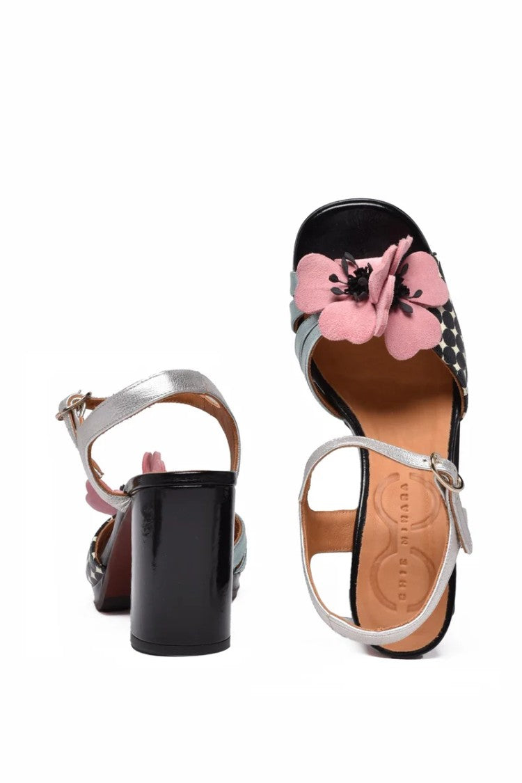 Chie Mihara Heeled Sandal - Black