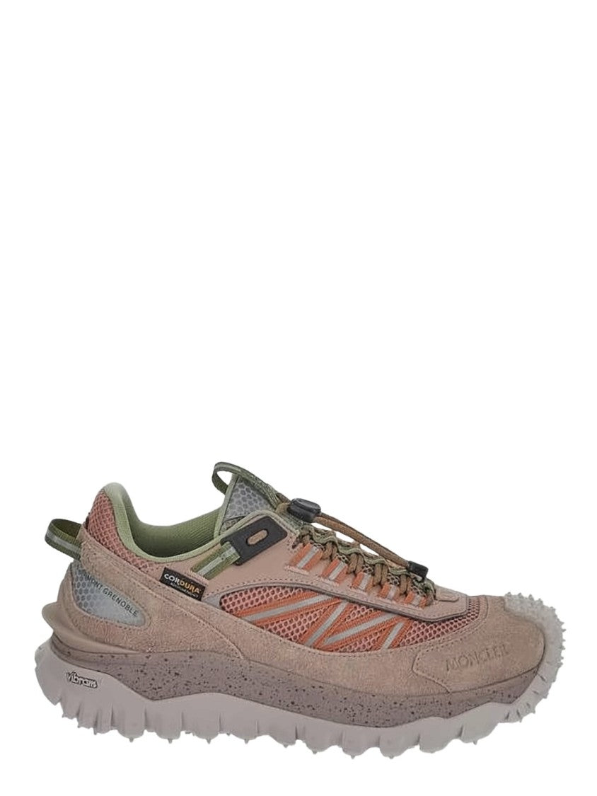 Moncler Layered Earth Tone Moncler Sneakers
