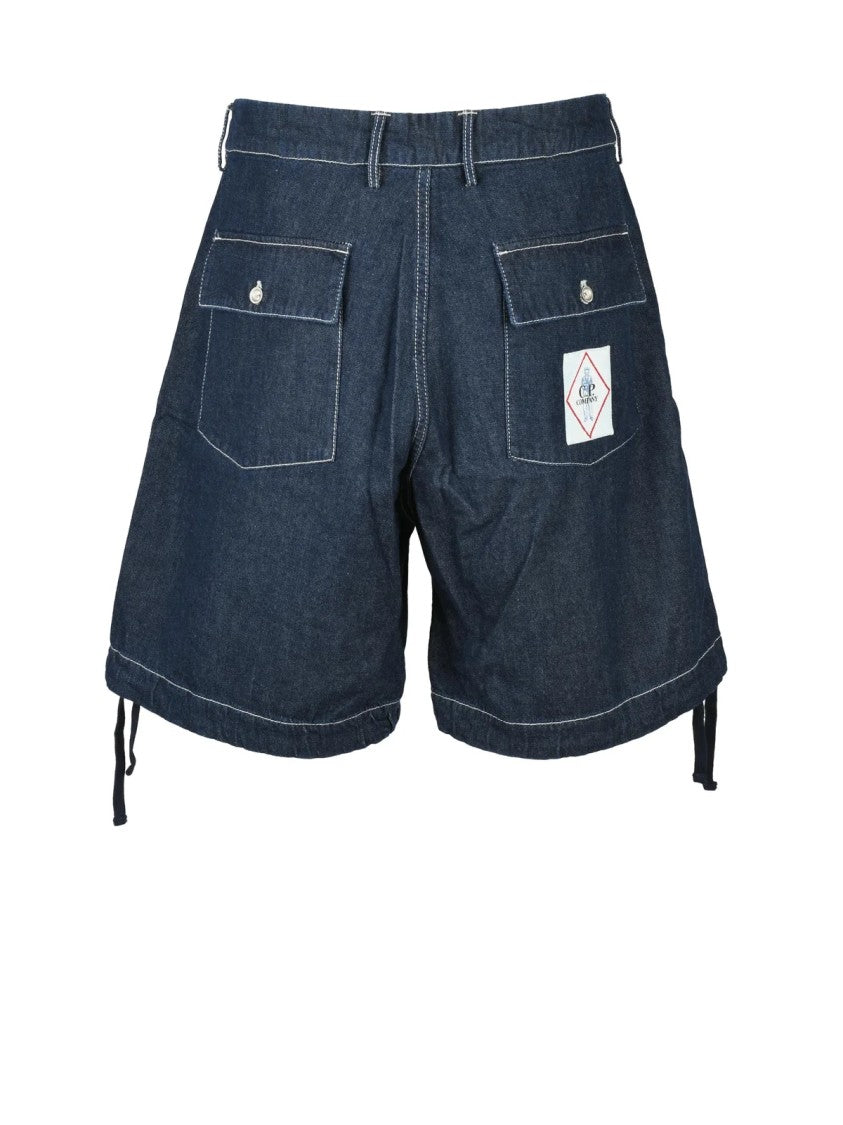C.P. Company Mid-Thigh Length Cotton Shorts