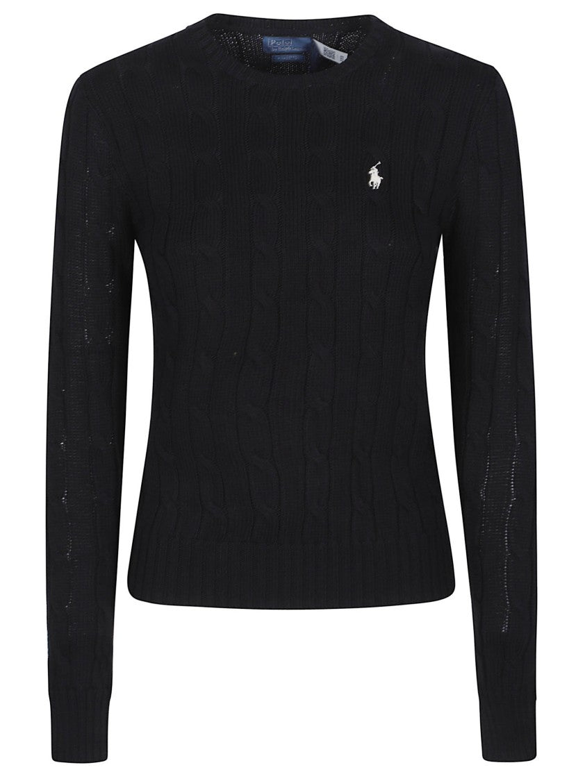 Polo Ralph Lauren Julianna Fitted Cable Knit Sweater