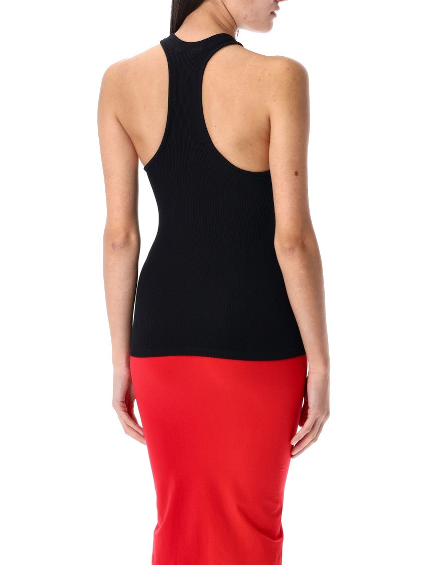 Andreâdamo Ribbed Jersey Tank Top