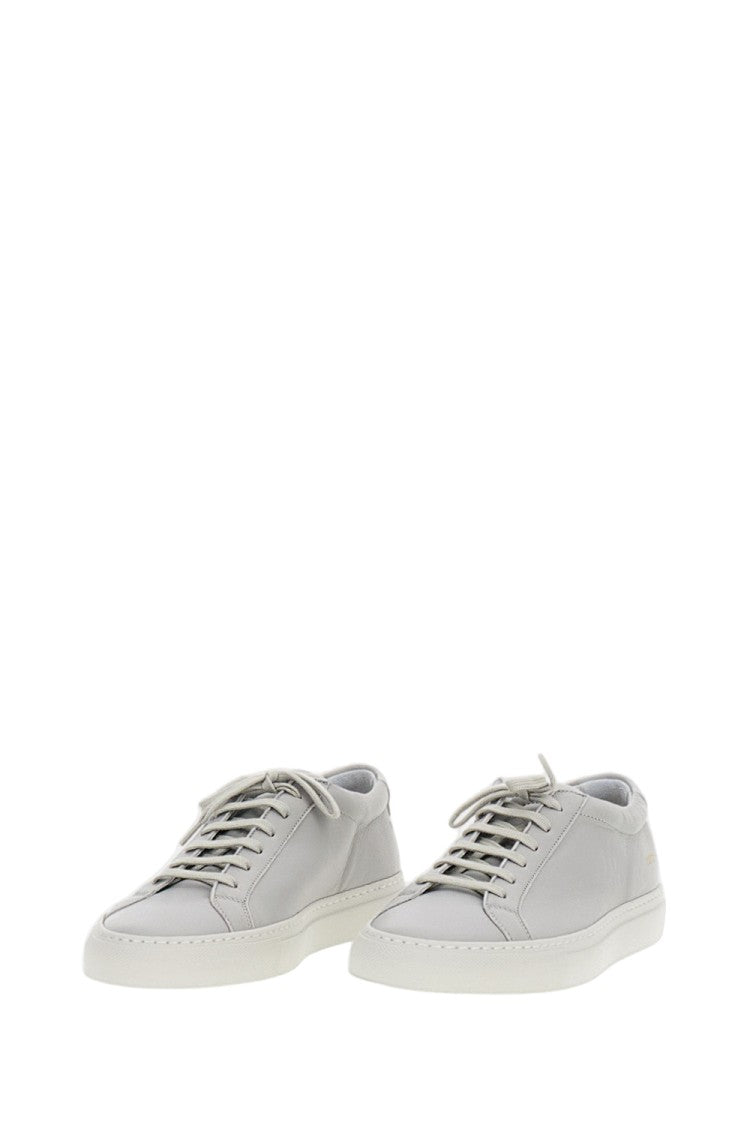 Common Projects Grey Achille Premium Leather Sneakers