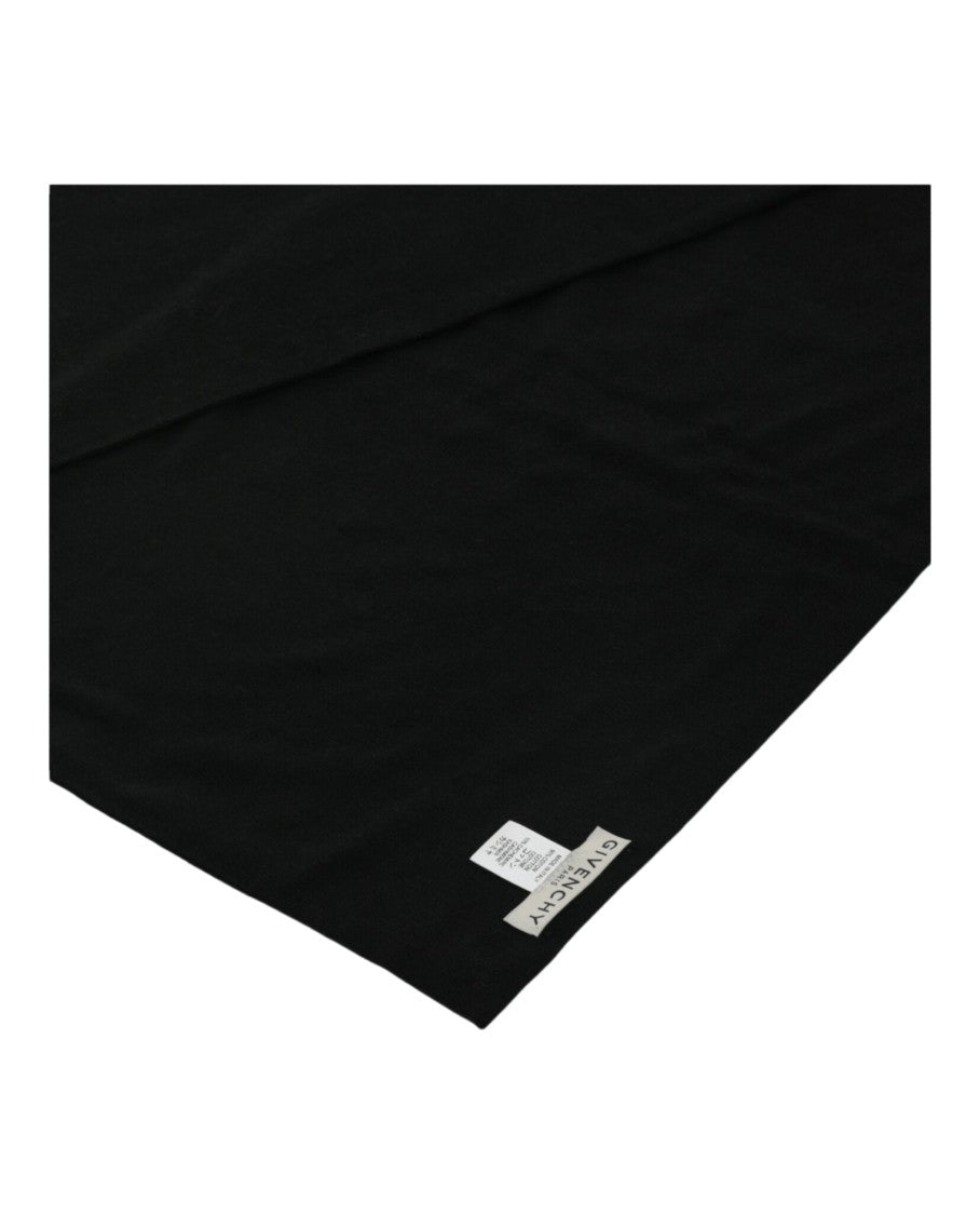Givenchy Long Rectangular Scarf With Prominent Logo Graphic