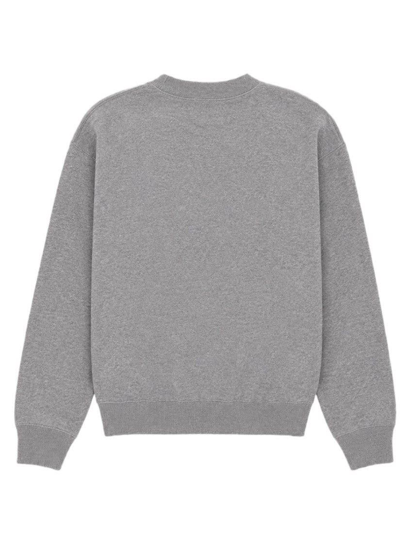 Polo Ralph Lauren Bear Graphic Crew Neck Cotton-Blend Sweatshirt