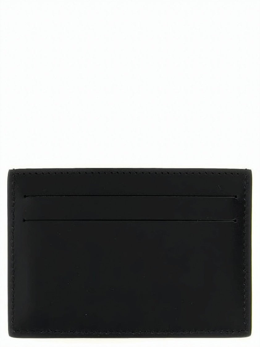 Fendi Fendi Ff Square Slim Card Holder With Logo Embellishment