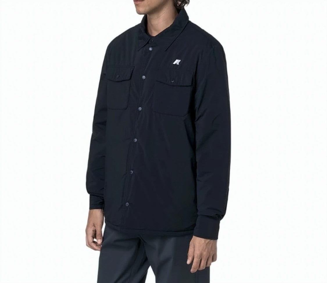 K-Way Umbert Plain Quilted Shirt Jacket