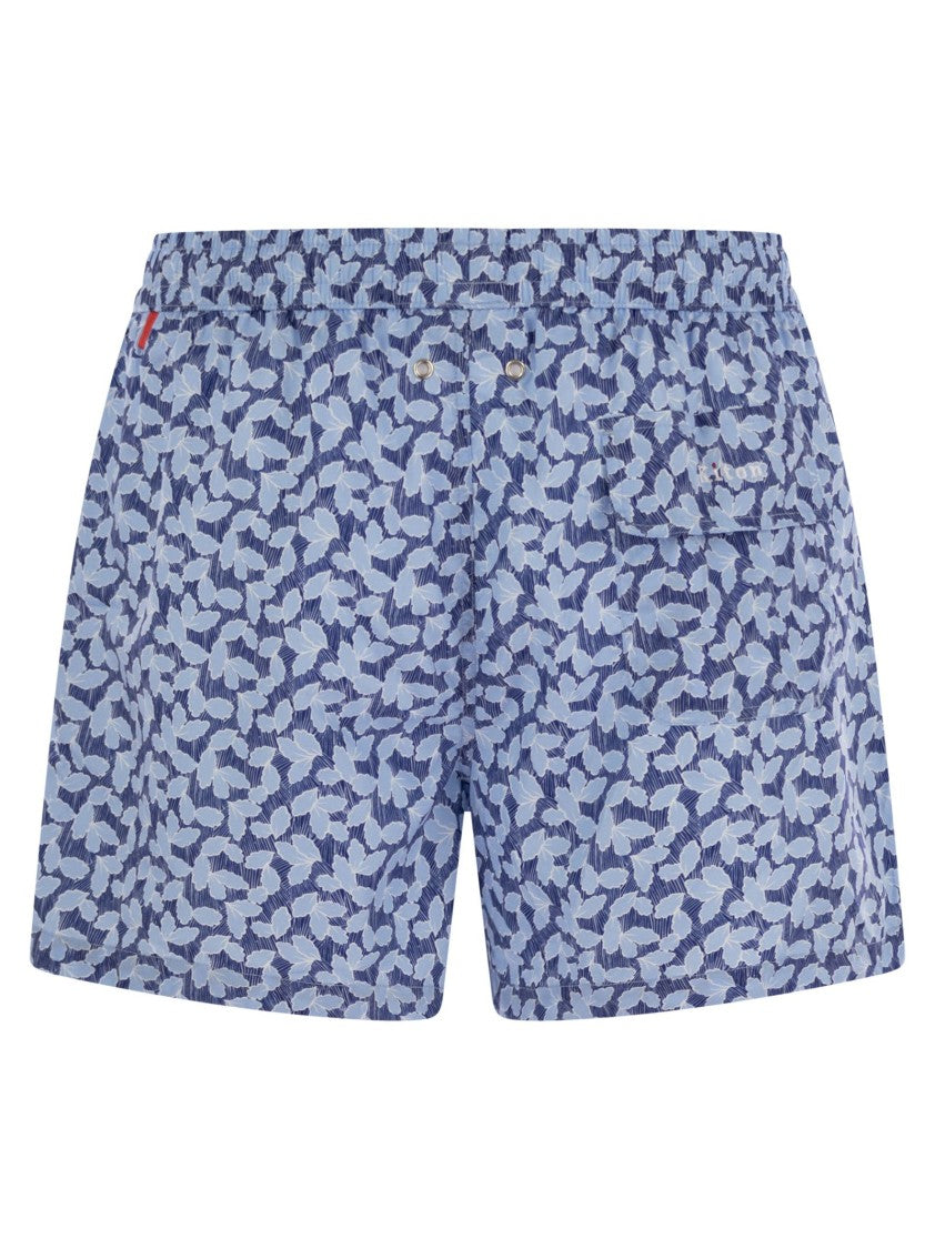 Kiton Patterned Beach Boxers