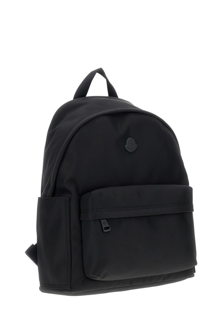 Moncler Smooth-Profile Backpack With Front Zip Pocket