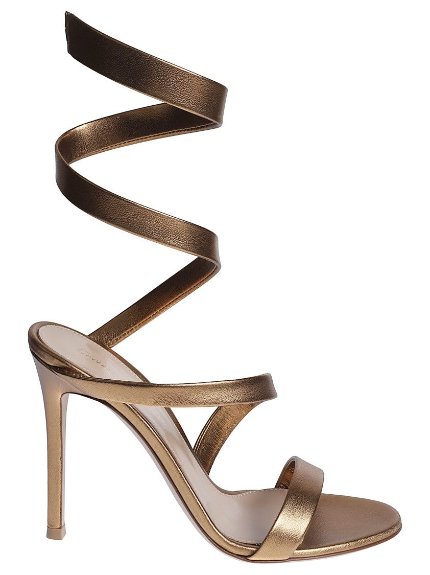 Gianvito Rossi Opera Nappa Silk Sandals