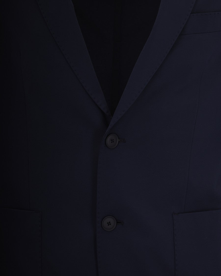 Boss Slim Fit Single-Breasted Jacket In High-Performance Stretch Jersey