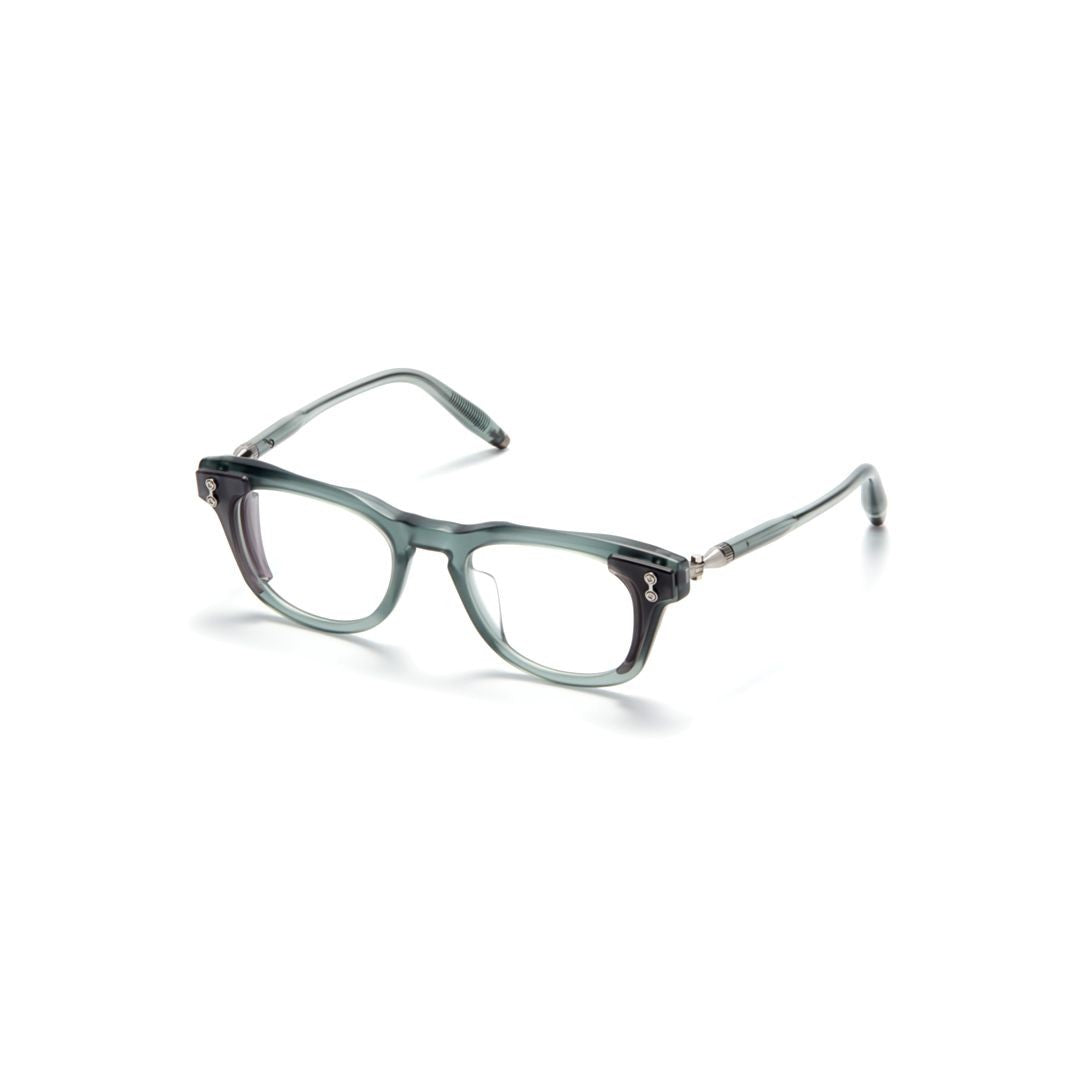 Akoni Orion Gradient Translucent Eyeglasses With Metal Accents
