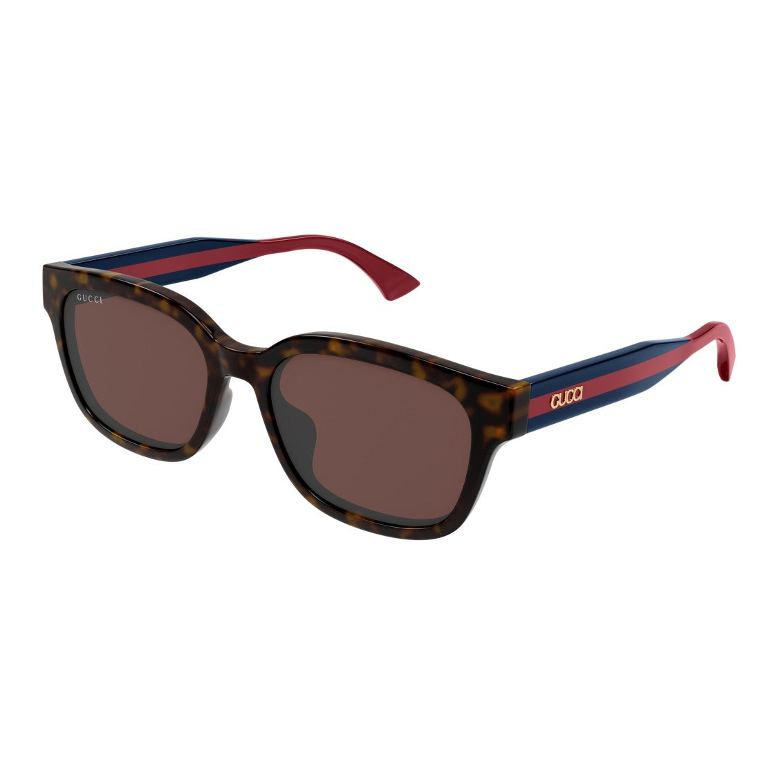 Gucci Gg1872sk Rectangular Tortoiseshell Sunglasses