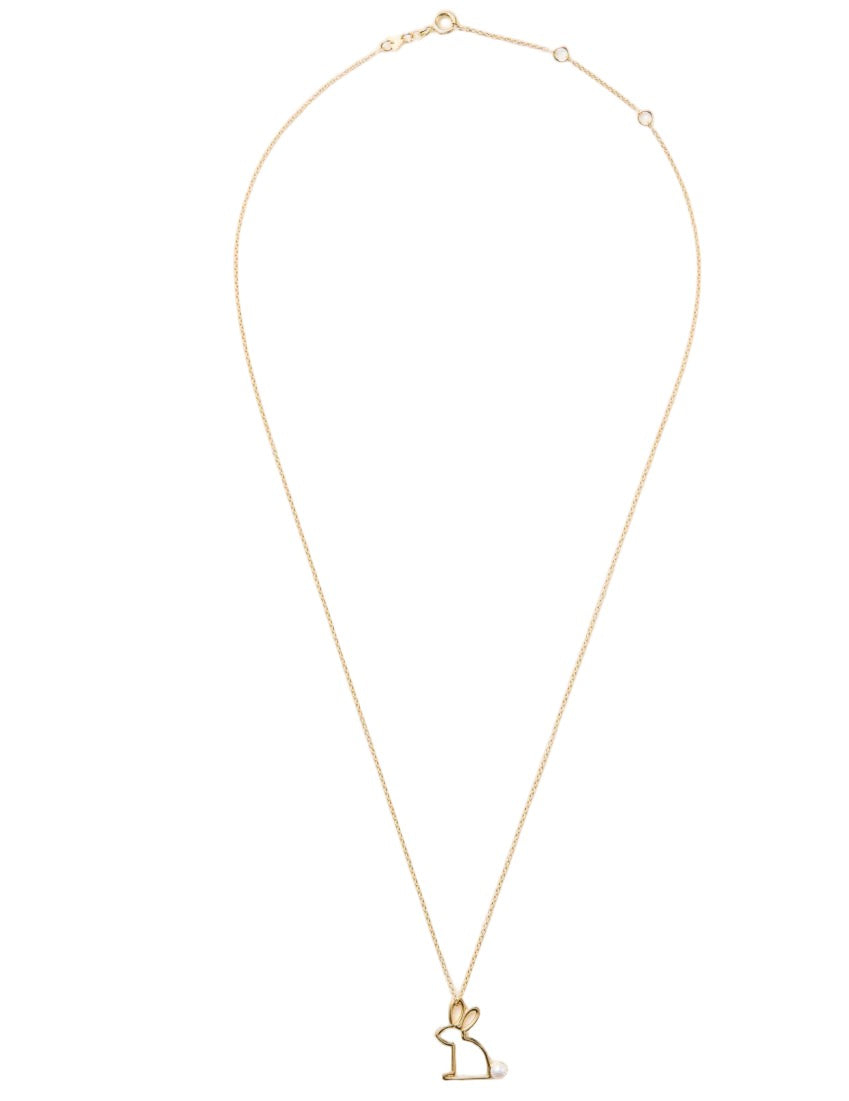 Aliita 9K Gold Casita Necklace