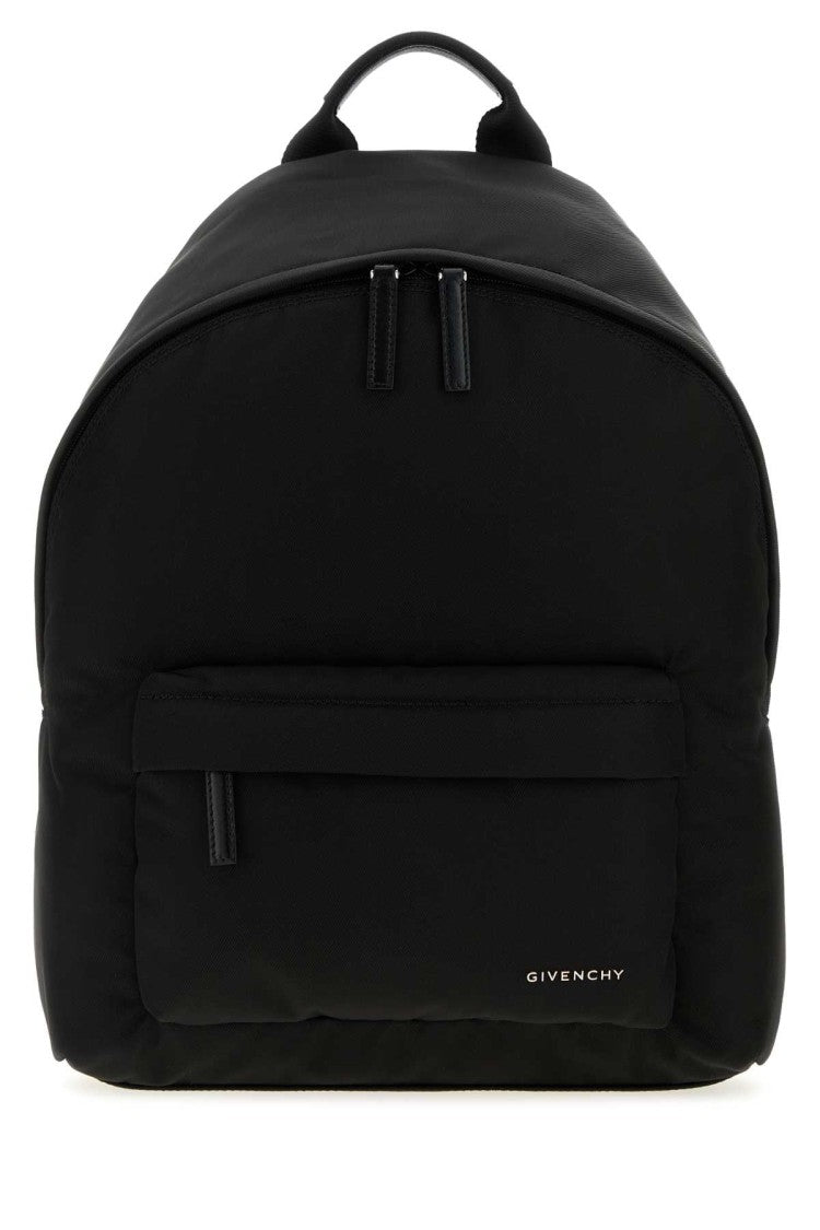 Givenchy Blak Canvas Backpack