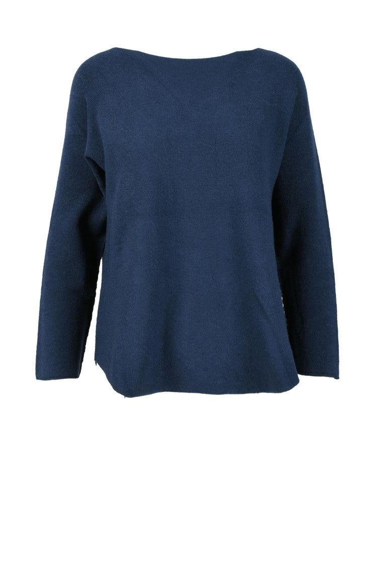 Spadalonga Blue Classic Crewneck Sweater