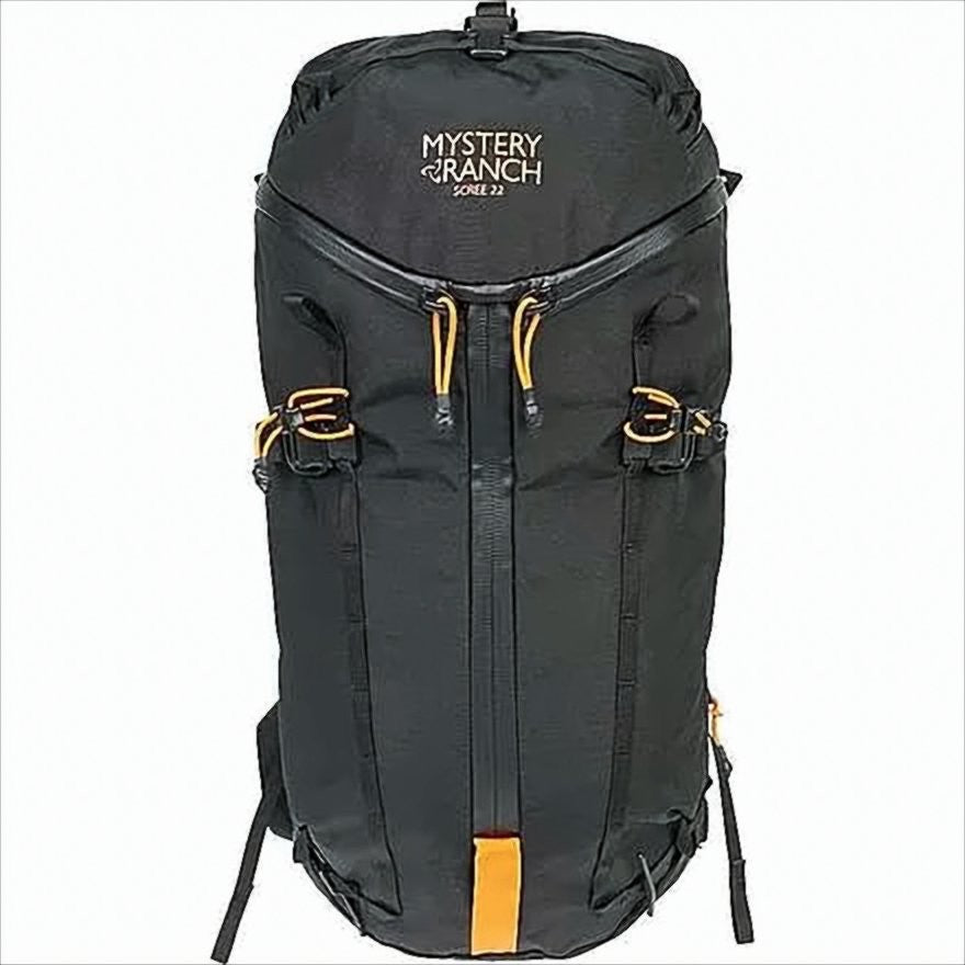 Mystery Ranch Streamlined Nylon Backpack With Orange Accentsb