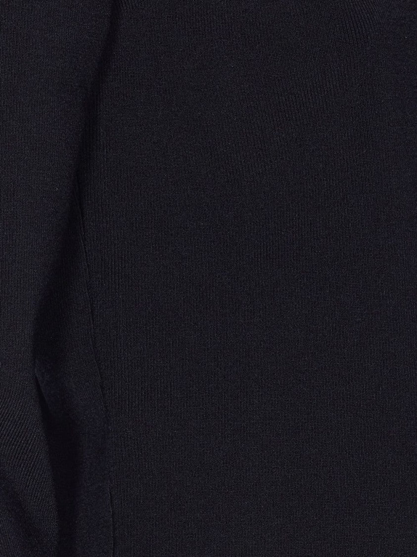 Twin-Set Cropped Twin-Set Black Jacket