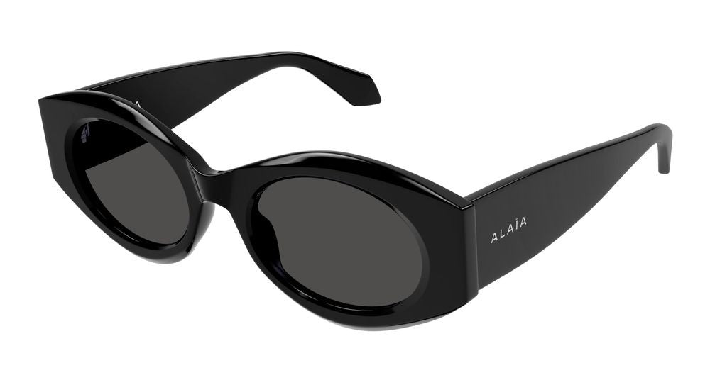 Azzedine Alaïa Sunglasses Aa0080s 001 Black Black Grey 52/21/140