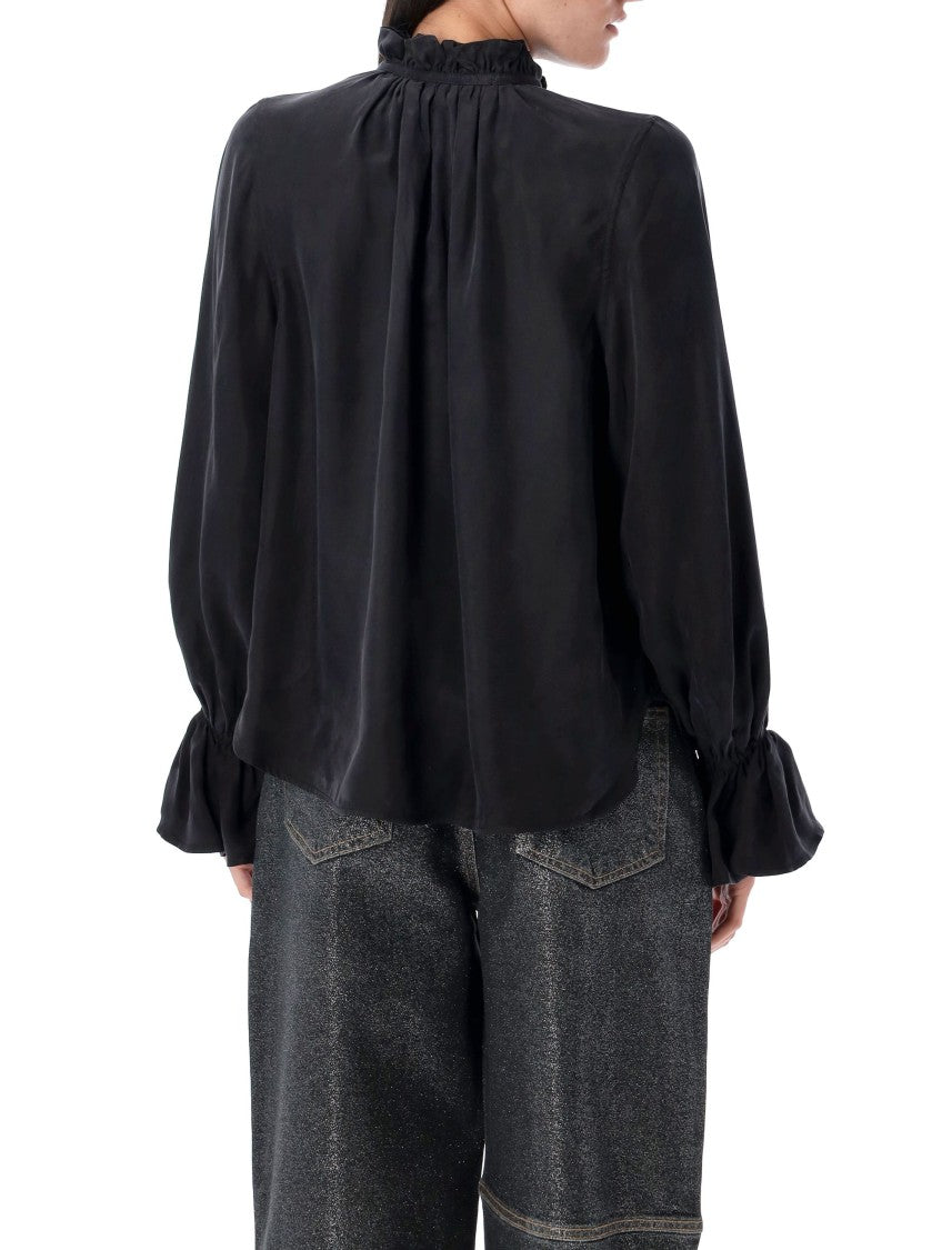 Ganni Tie String Shirt