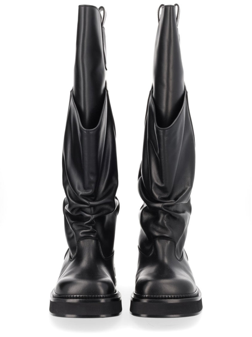 The Attico Passeggiata Mid-Calf Slouchy Leather Boots