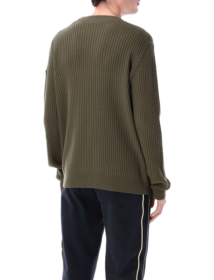 Moncler Ribbed Virgin Wool Jumper