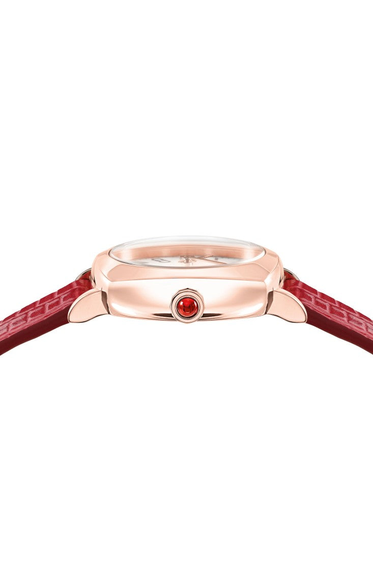 Ferragamo Soft Square Leather Watch