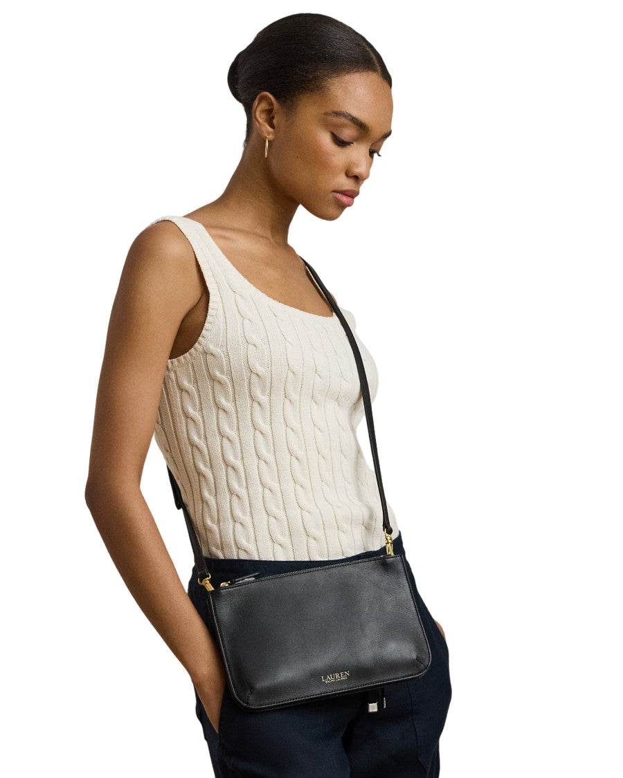 Lauren Ralph Lauren Medium Crossbody Bag With Smooth Leather