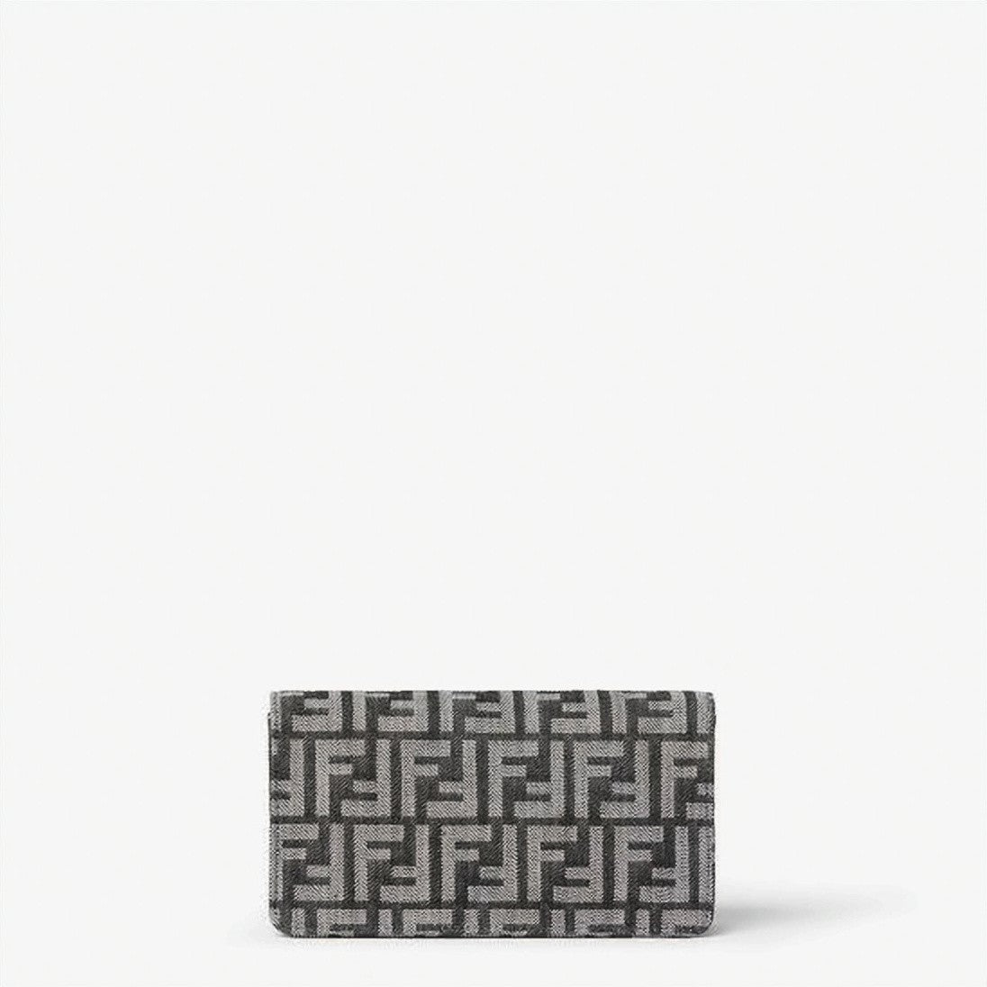Fendi Rectangular Monogram Crossbody Bag With Gold-Tone Clasp