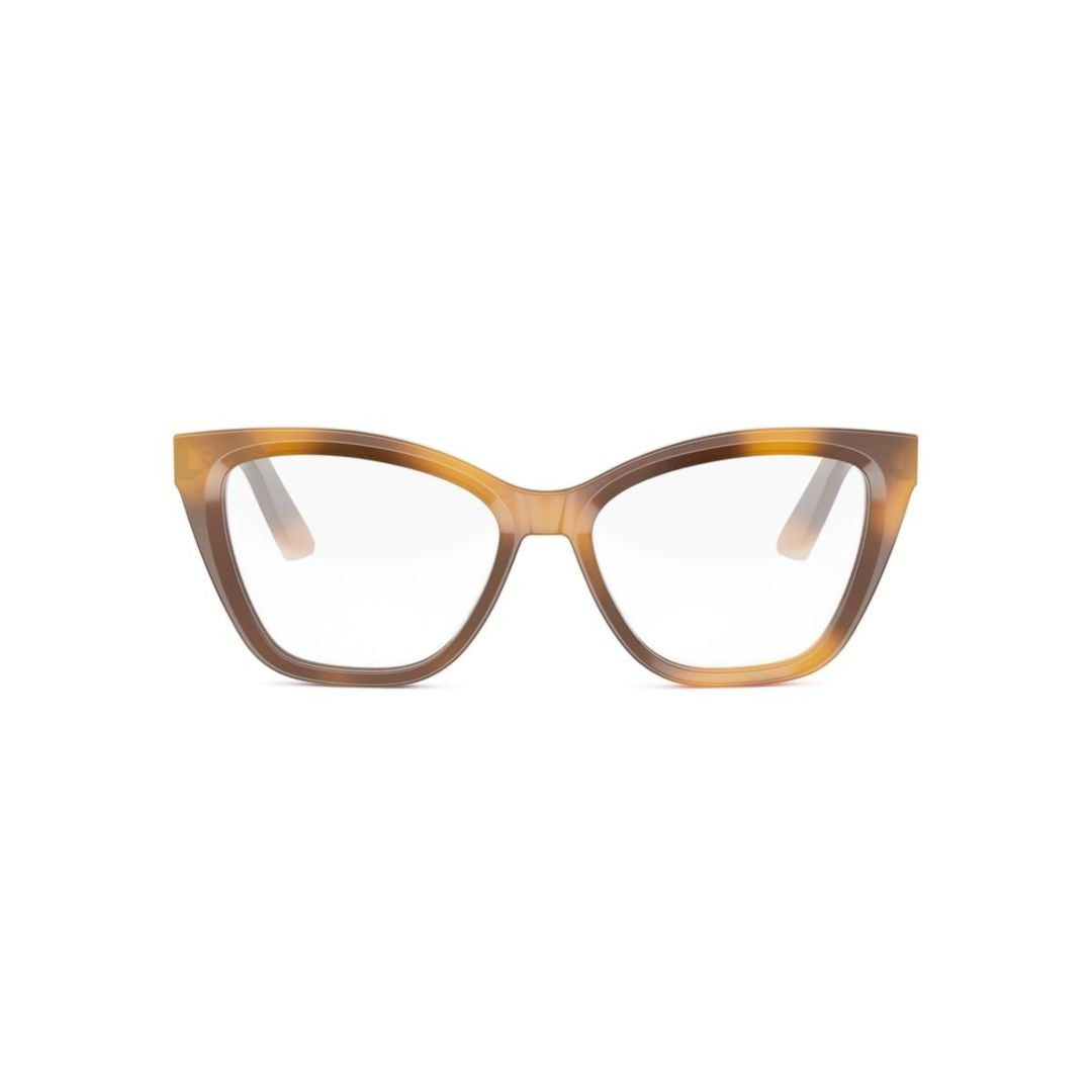 Dior Midnighto B1i Oversized Tortoiseshell Cat-Eye Eyeglasses