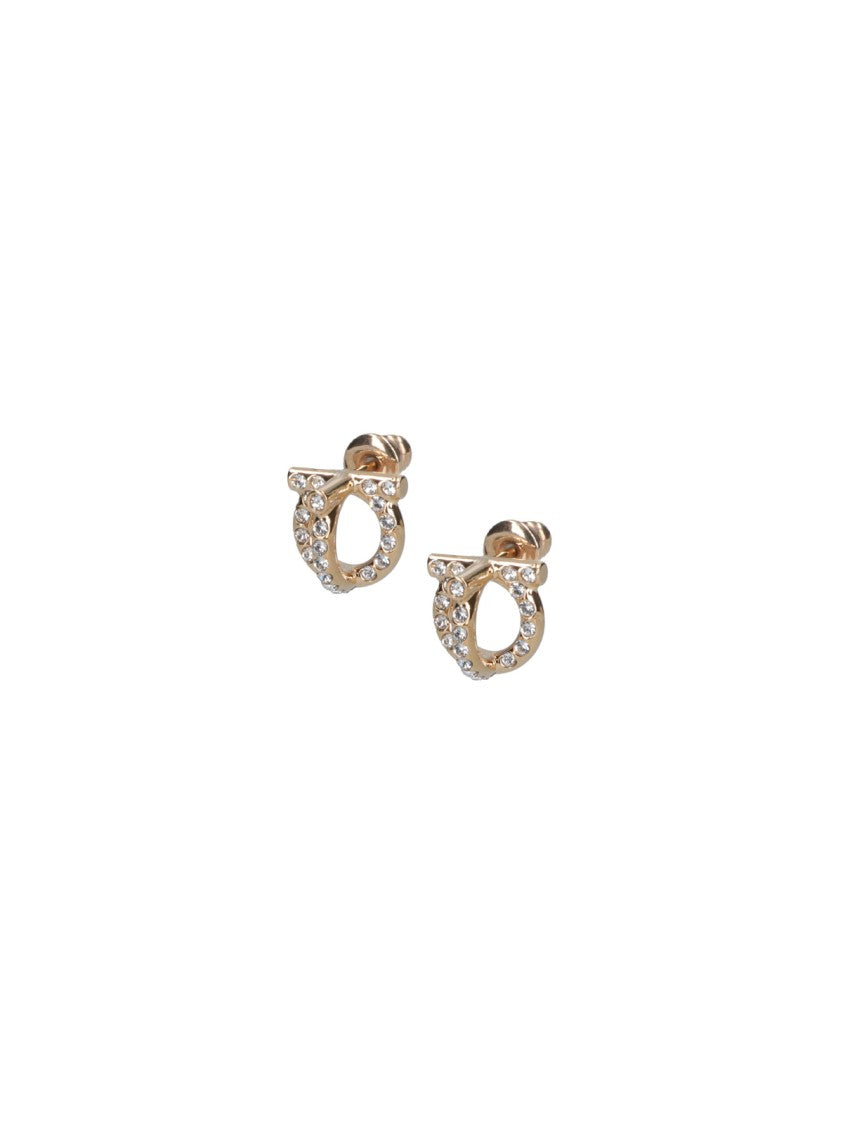 Ferragamo Hooks' Earrings – Gold
