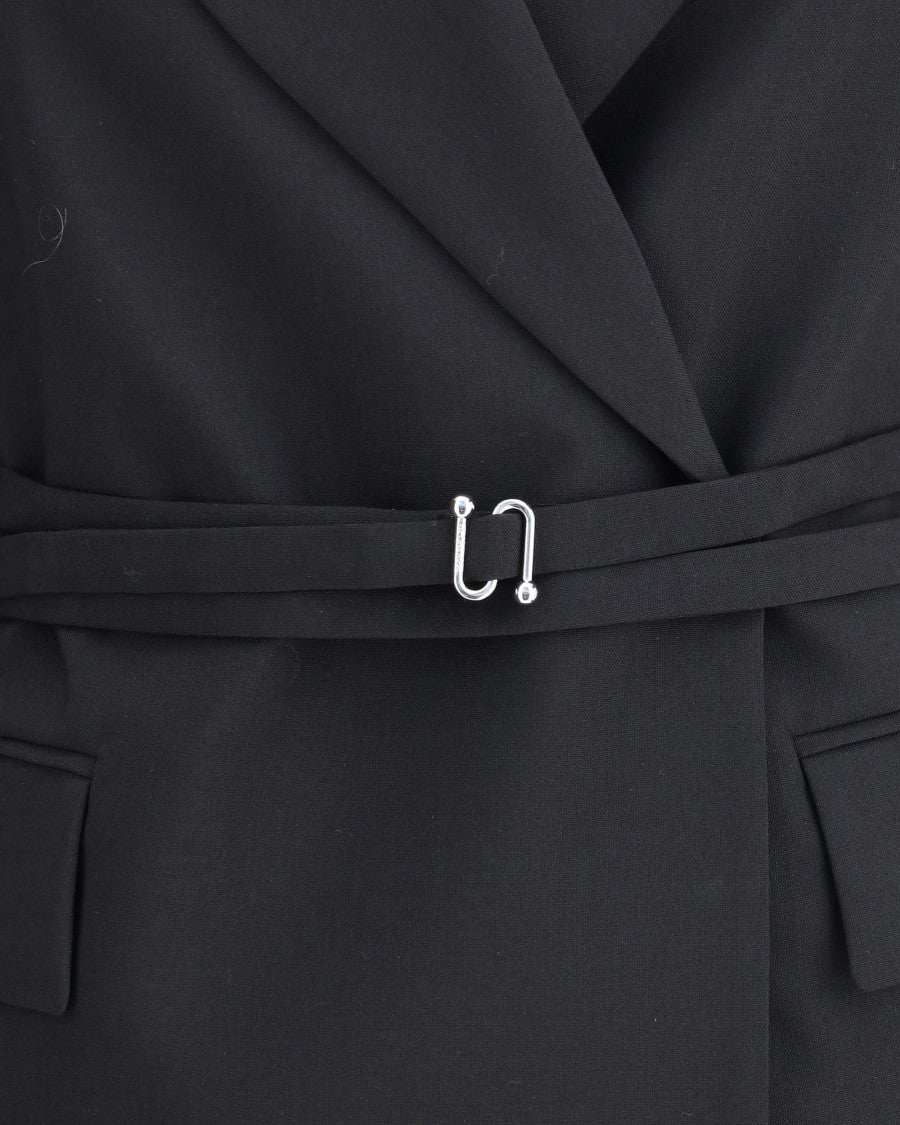Max Mara Belted Tailored Coat With Structured Silhouette