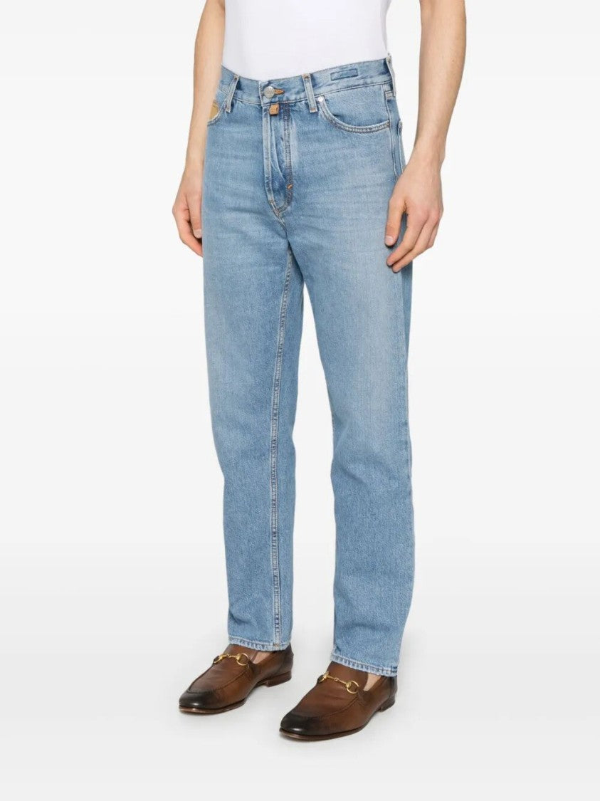 Jacob Cohen 5-Pocket Straight Fit `Sean` Jeans