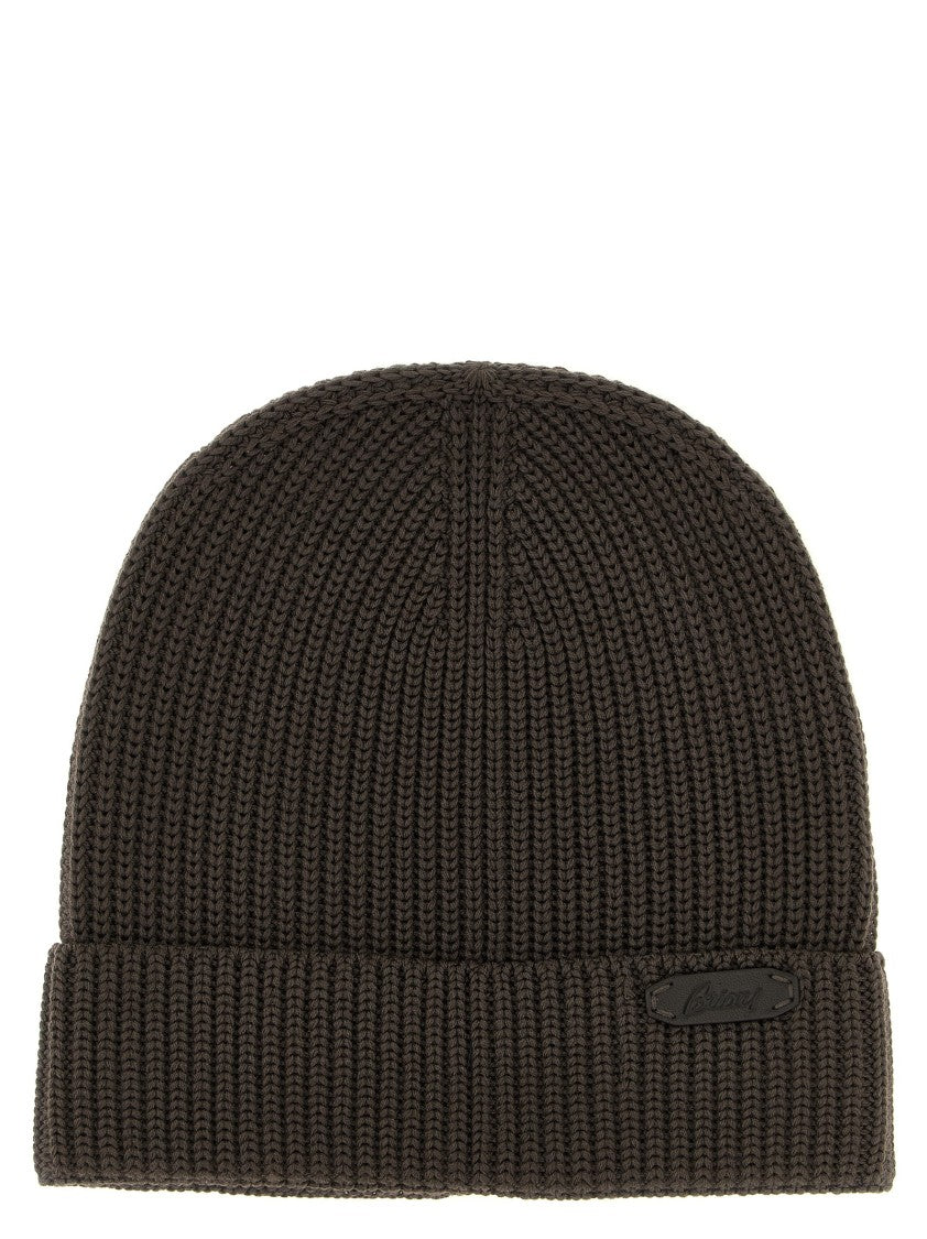 Brioni Ribbed Wool Beanie