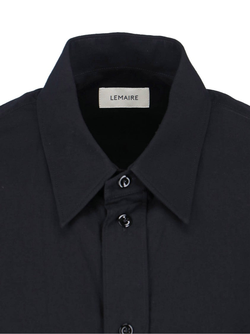 Lemaire Long-Sleeved Button Front Shirt With Classic Collar