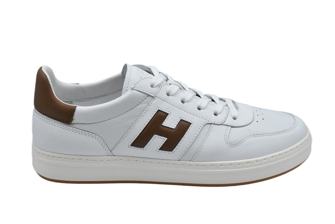 Hogan Brown Suede Nappa Memory Foam Sneakers