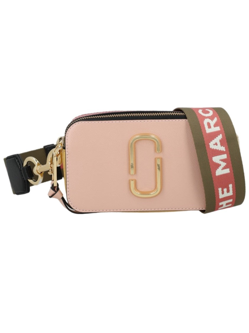 Marc Jacobs Rectangular Crossbody Bag With Dual-Tone Finish And Logo Detail