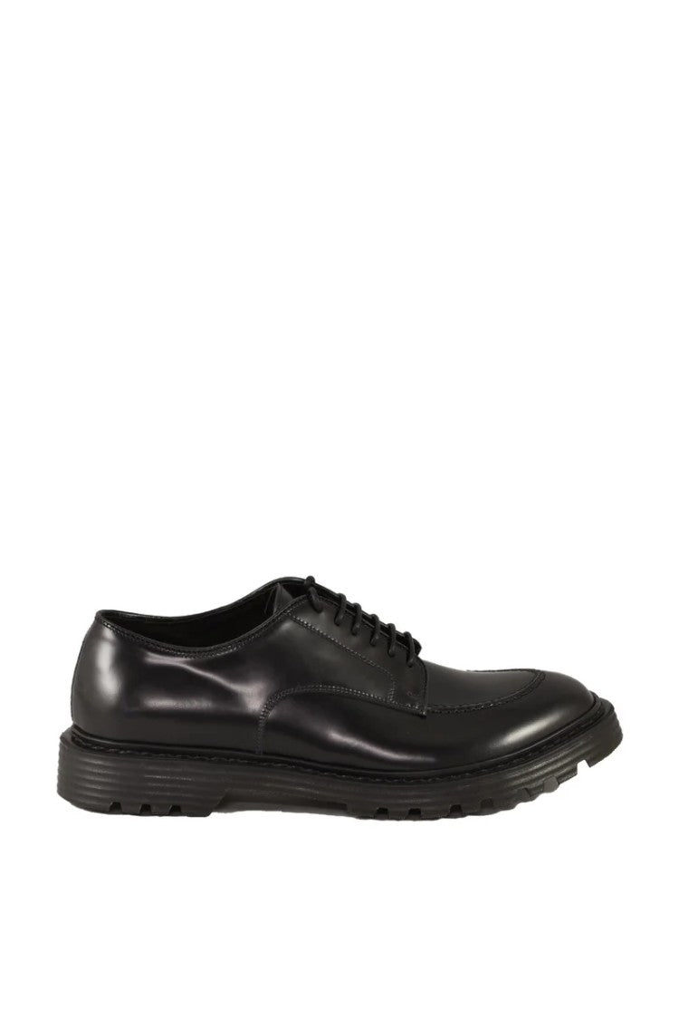Premiata Plus Refined Black Lace-Up Shoes