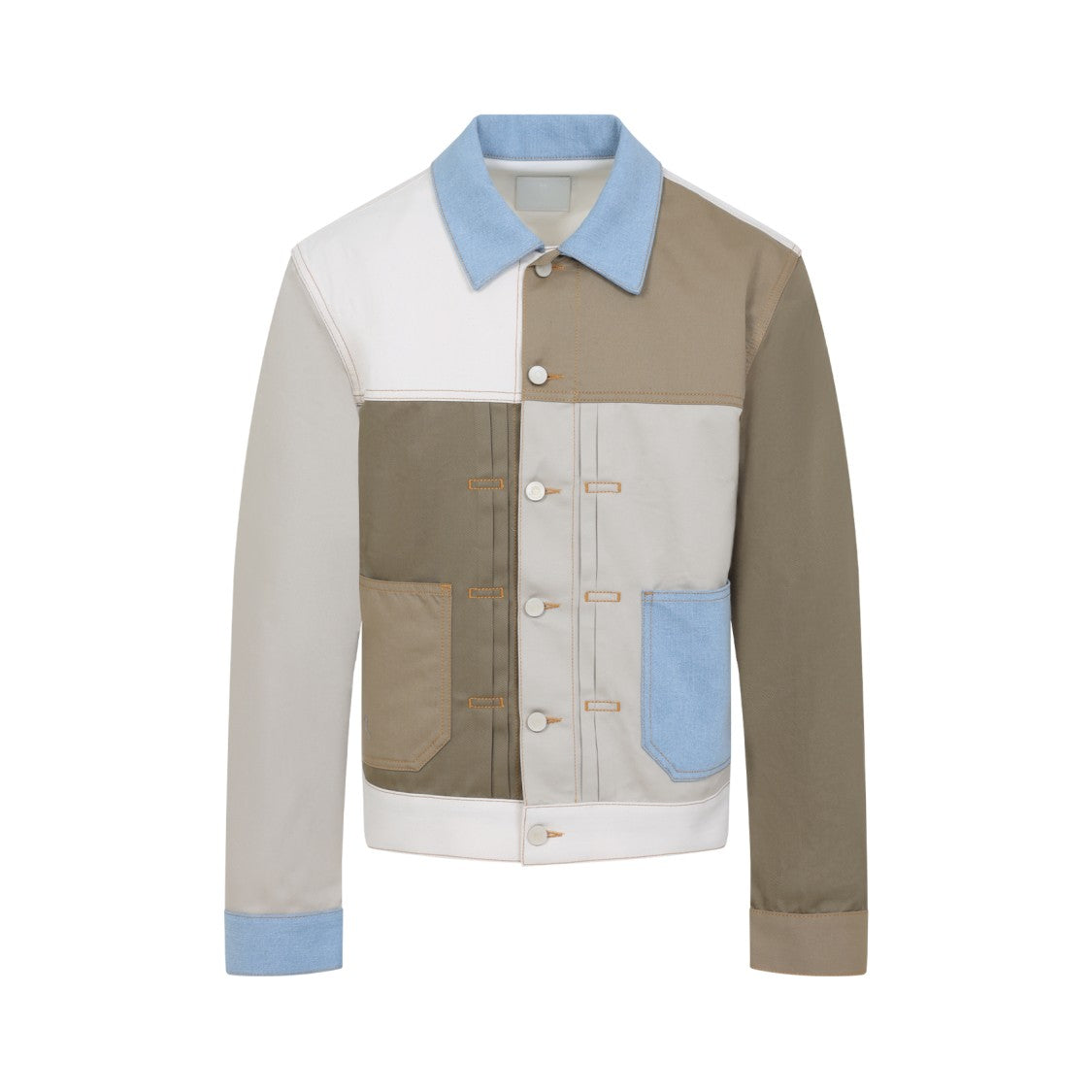 Givenchy Multicolored Patchwork Denim Jacket