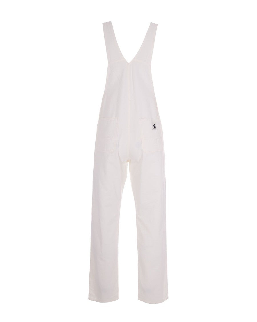 Carhartt Wip Tuta W' Bib Overall Straight Wax Rinsed