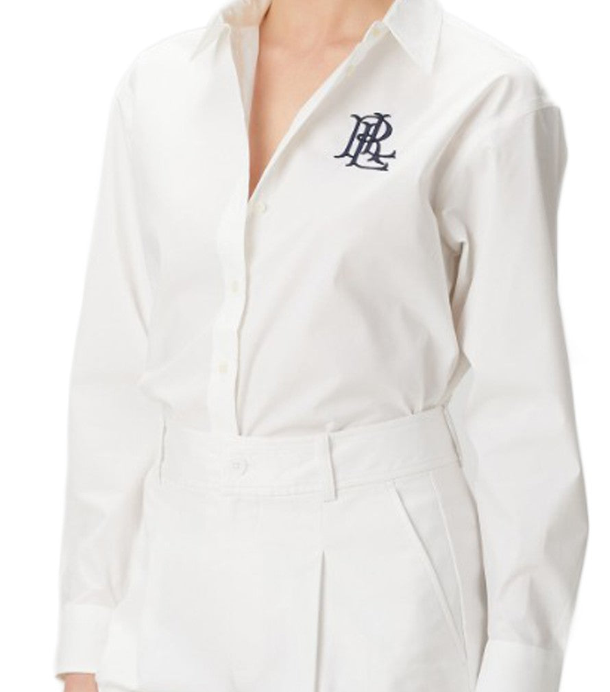Polo Ralph Lauren Relaxed-Fit Long Sleeve Stretch Cotton Shirt