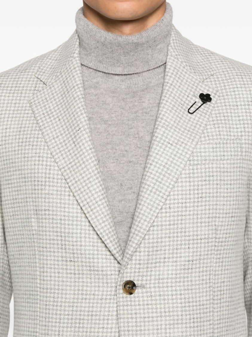 Lardini Tailored Wool-Cashmere Blend Lardini Jacket