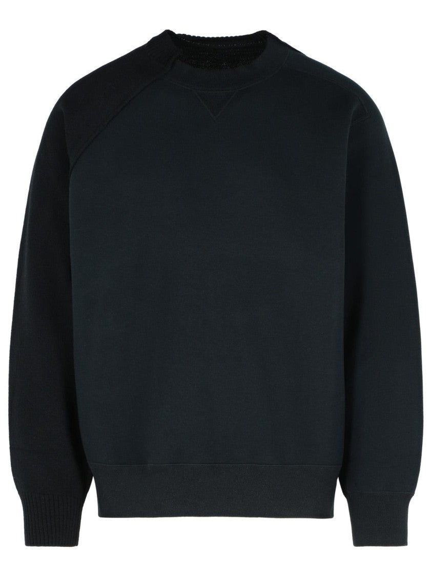 Sacai Black Wool Sweater