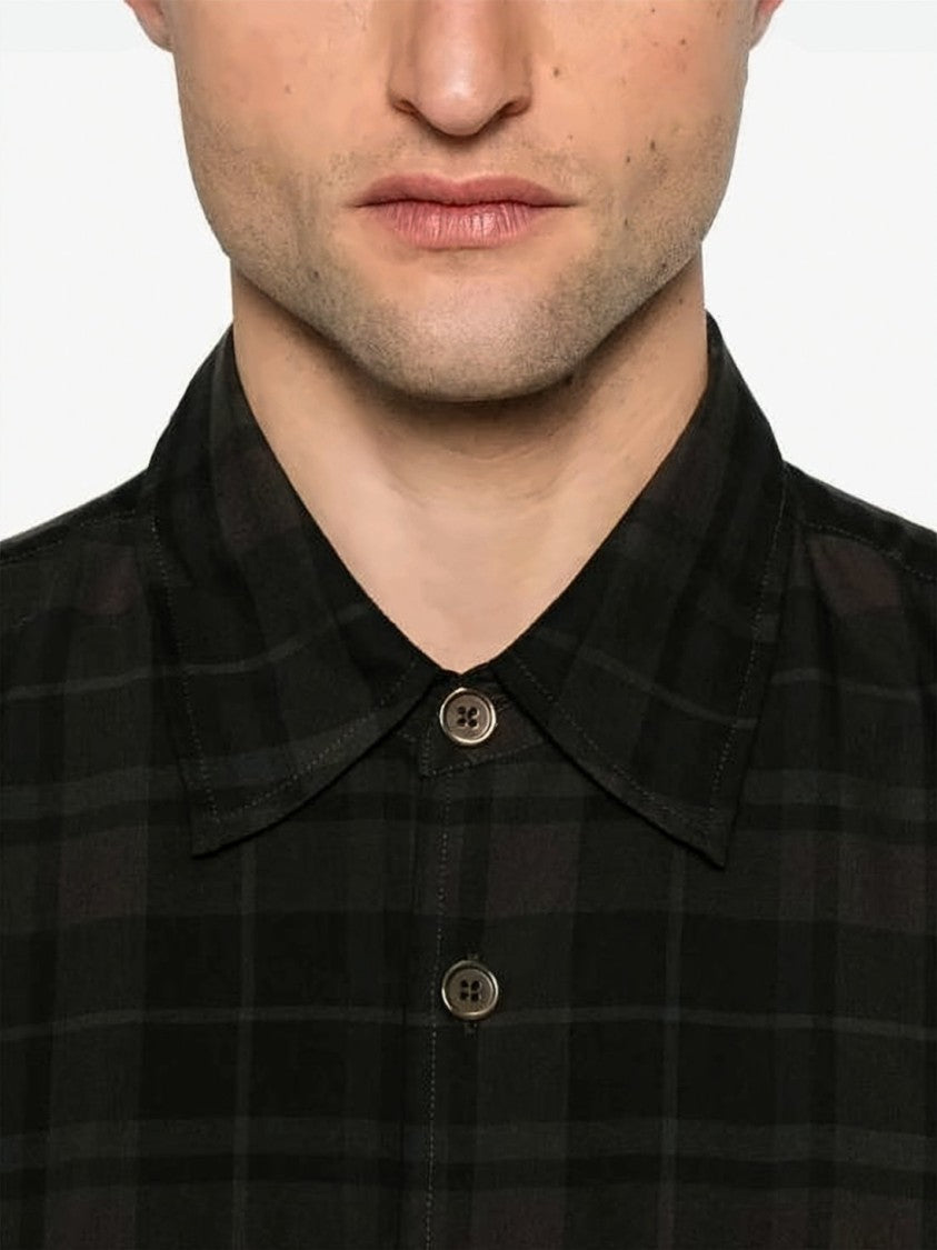 Our Legacy Relaxed Fit Long-Sleeve Shirt With Classic Collar