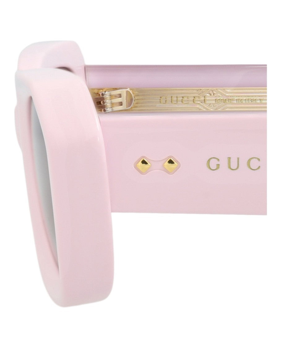 Gucci Square-Frame Recycled Acetate Sunglasses