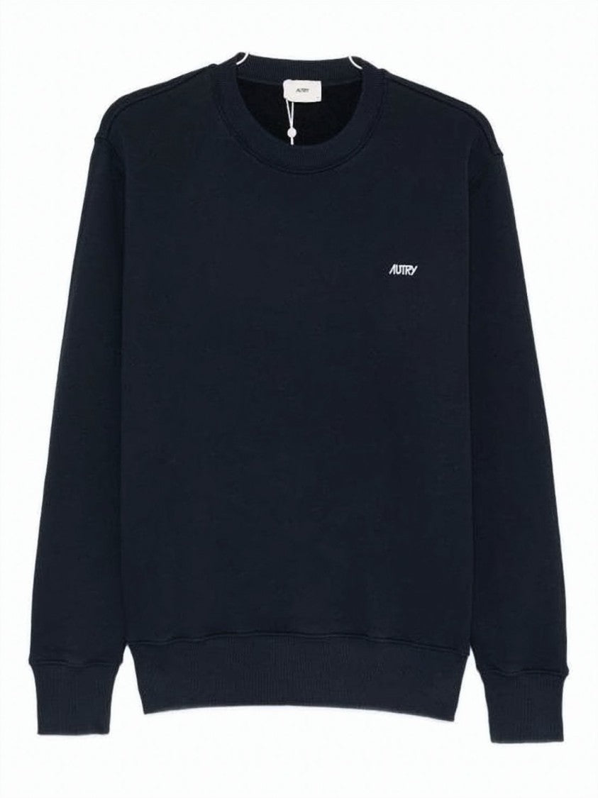 Autry Long-Sleeve Sweatshirt With Embroidered Logo