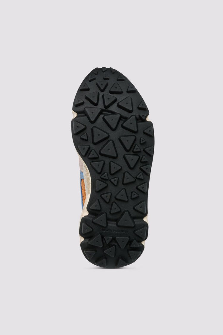 Flower Mountain Multi-Colored Sneakers With Chunky Textured Sole