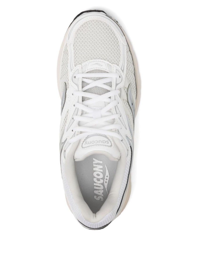 Saucony Sporty White Sneakers With Cushioned Sole