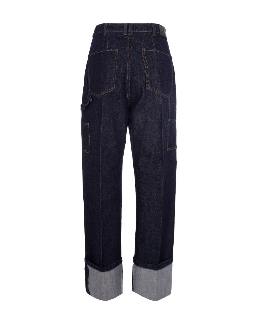 Sportmax Onorata Blu Notte Denim Jeans