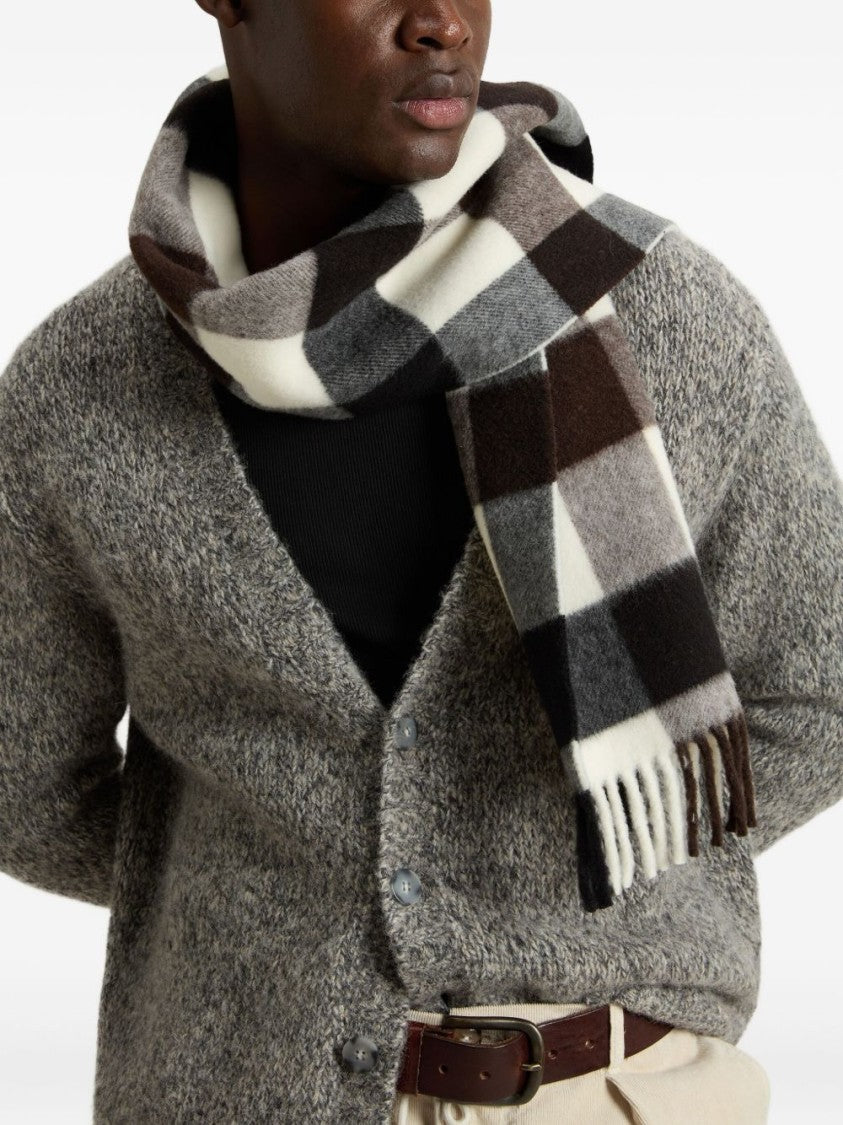 Woolrich Crew Neck Sweater With Ribbed Cuffs