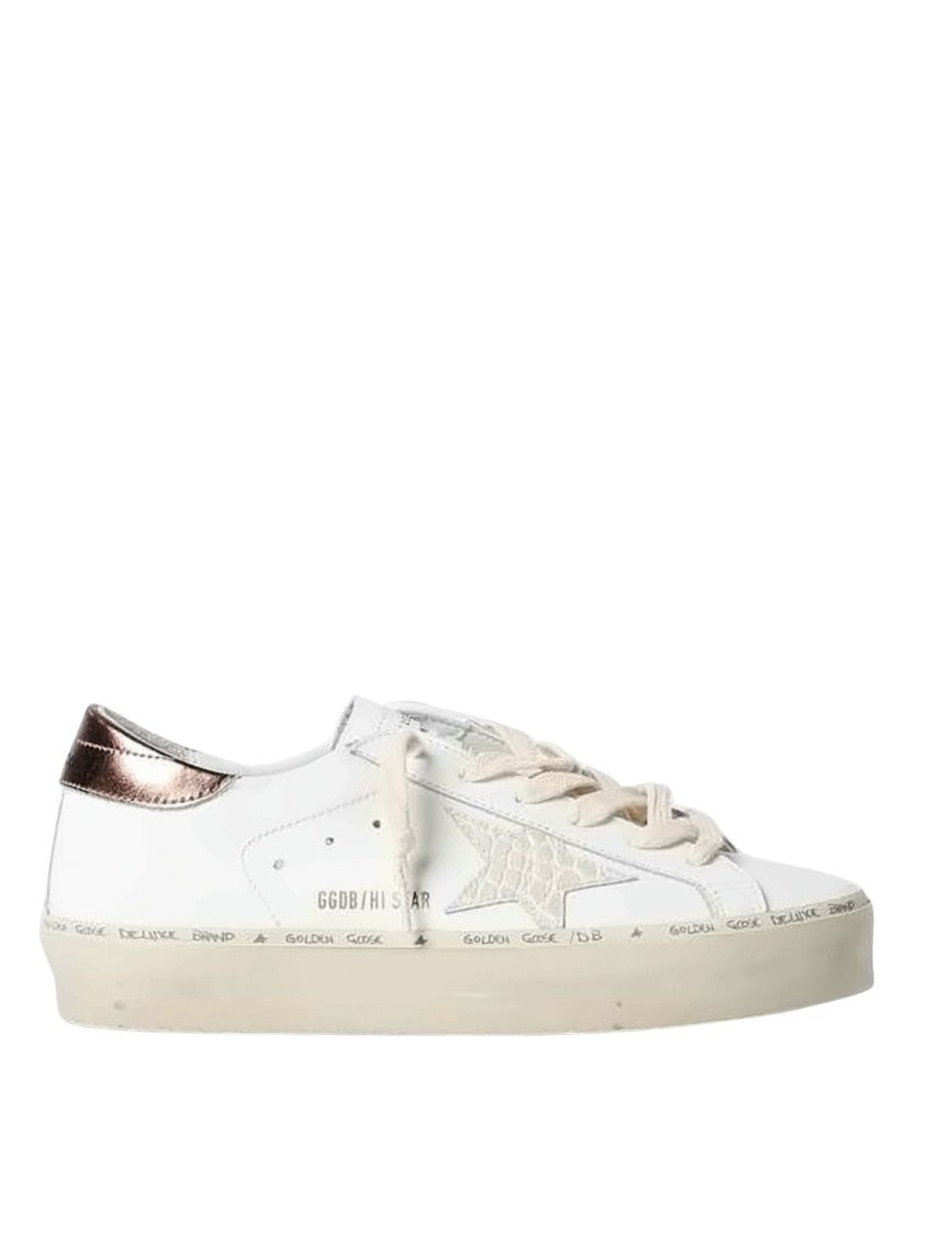 Golden Goose Low-Top Sneakers With Subtle Metallic Accents